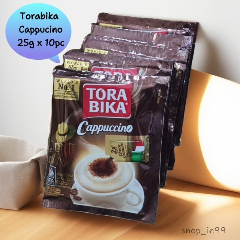 

Torabika Cappuccino minuman bubuk kopi kapucino 25g x 10pc