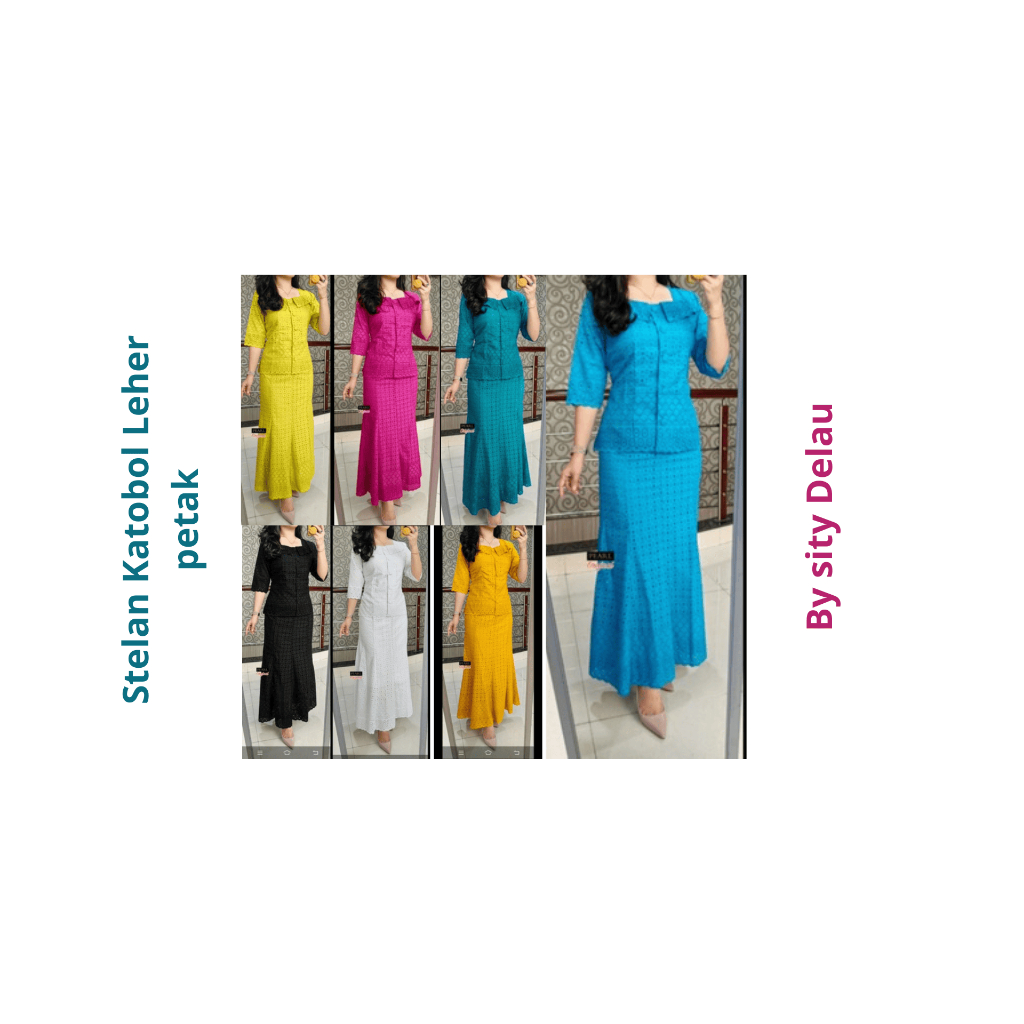 Stelan Katun bolong Fashion RN  premium Pearl