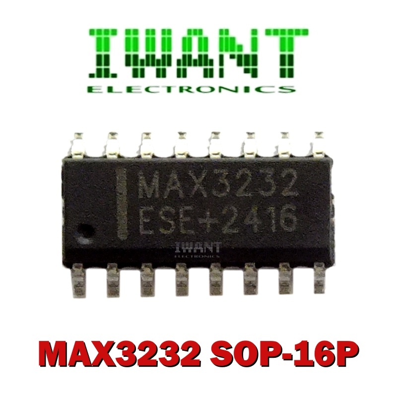 MAX3232 IC MAX3232ESE SMD MAX3232CSE IC 3232 SMD KUALITAS II