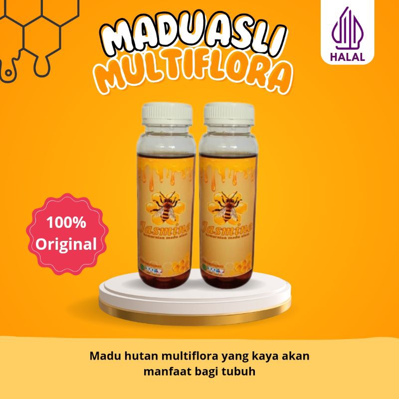 

Jasmine - Madu Asli Madu Hutan Multiflora 100% Asli