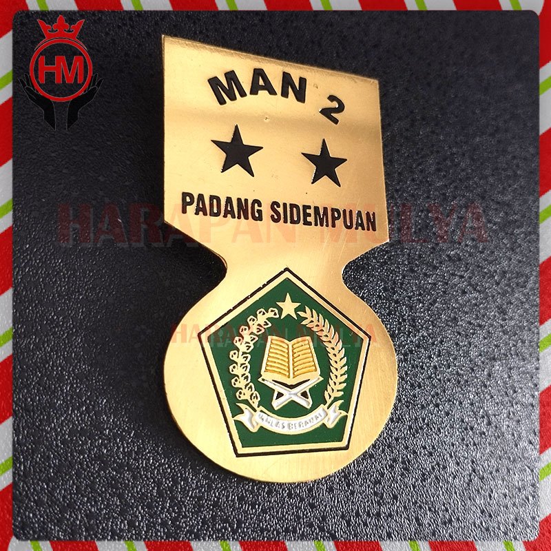 Pin Bros Logo Osis Sekolah Pin Osis MAN Custom - Harapan Mulya