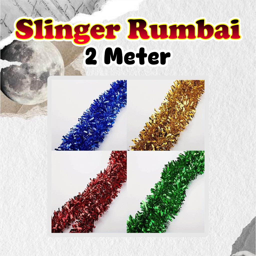 SLINGER RUMBAI/SLINGER NATAL/SLINGER DEKOR