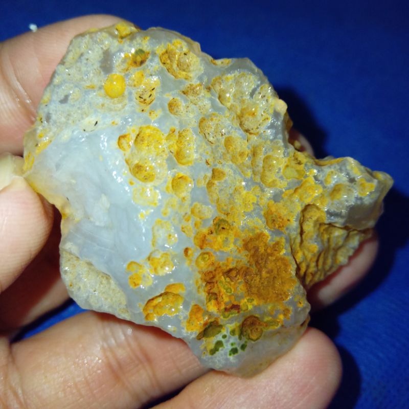 Original Bahan Batu Spirtus Kristal Asli Baturaja Serat Kura