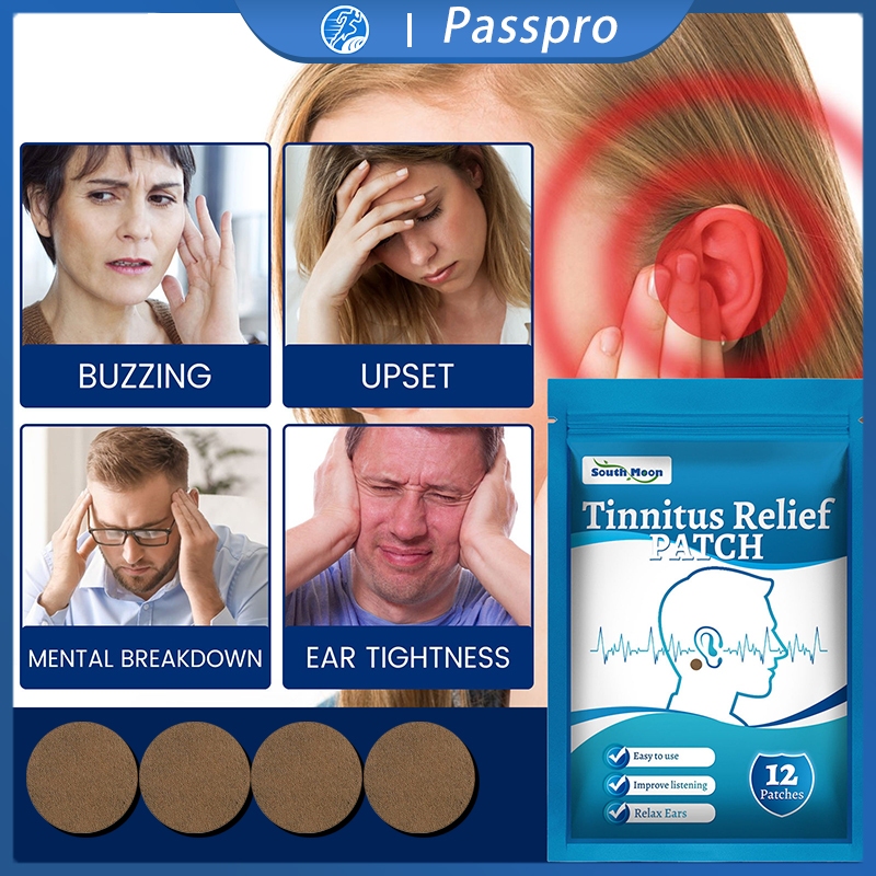 Isi 12 Tinnitus Relief Patch Tinnitus Patch Untuk Telinga Berdengung