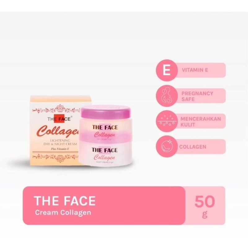 The Face Collagen Cream BPOM / cream colagen original bpom/ cream collagen original bpom
