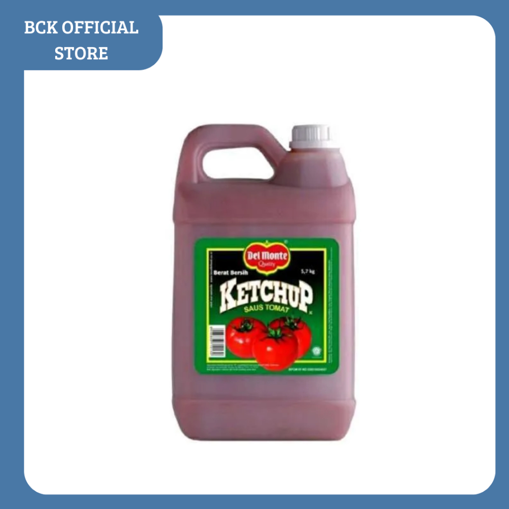 

Delmonte Saus Tomat Drigen 5.7kg (PCS)