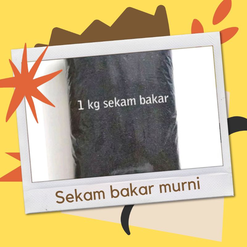 JAMIN ASLI.. Sekam Bakar Murni Halus