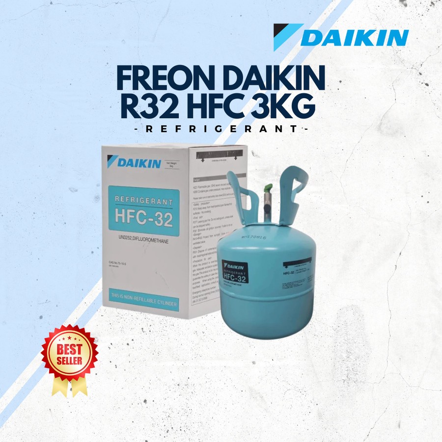 FREON / REFRIGERANT R32 HFC 3KG DAIKIN ORIGINAL