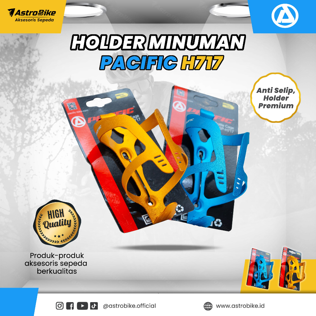 Holder Botol Minum Sepeda - PACIFIC H717