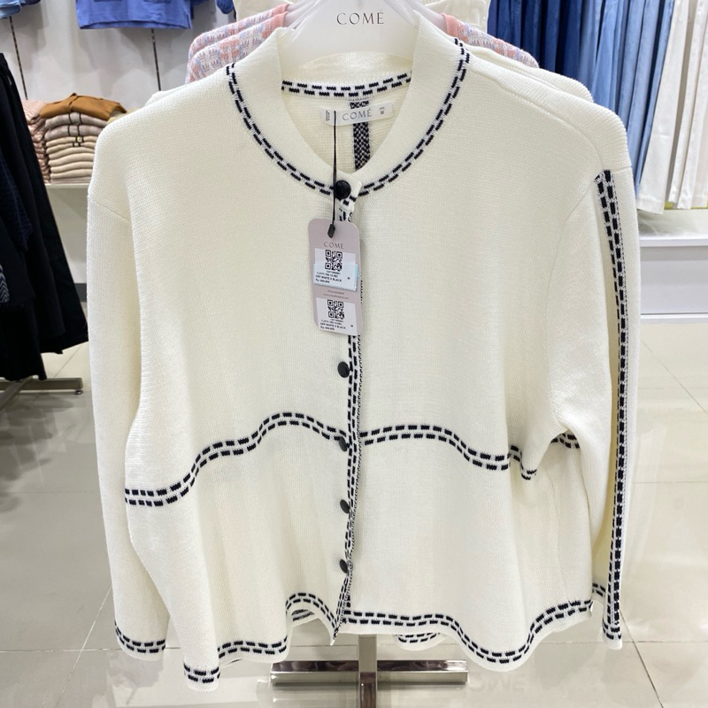 • COME • cardigan rajut wanita tebal