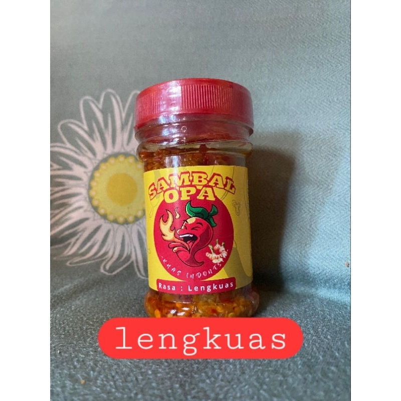 

SAMBAL OPA KHAS INDONESIA RASA LENGKUAS