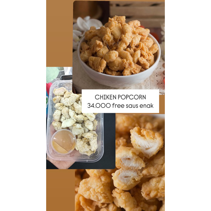 

CHIKEN POPCORN