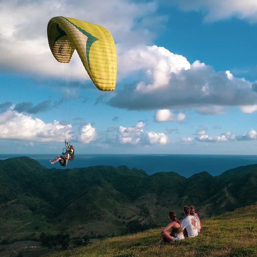 EXPERIENCE PARALAYANG DI LOMBOK