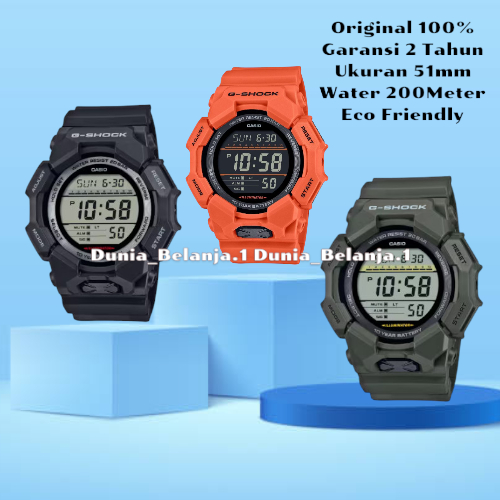 Original 100% Casio G-SHOCK GD-010-1DR GD-010-3DR GD-010-4DR GD010 Approximately 10-year battery lif