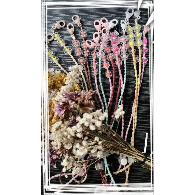 Strap Masker 2in1 Konektor Headloop Tali Masker Kalung Masker Aksesoris Masker Aesthetic