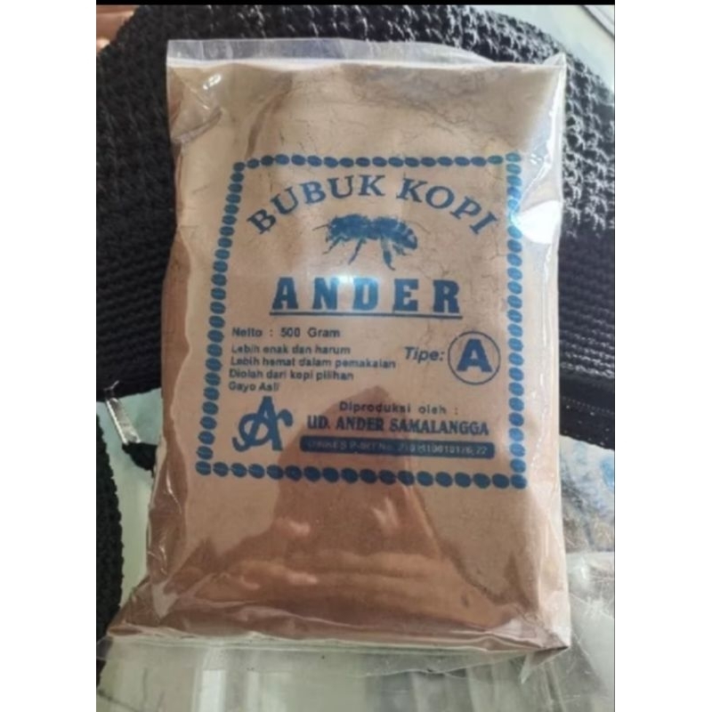 

bubuk kopi halus cap ander, 500 gram