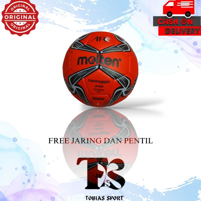 MOLTEN BOLA FUTSAL MOLTEN VANTAGIO/FUTSAL MERAH MOLTEN