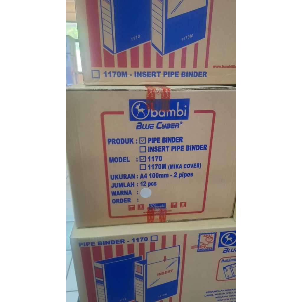 

Ordner Pipe Binder With Full Spine 4 Colour Labels A4 100 mm #1170 KING JIM ( 1 DUS 12 PCS )