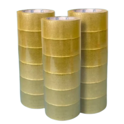 

Lakban Bening 1 Roll isi 6 Pcs 45MM X 90 Yard PROMO MURAH/ Lakban Solasi Bening Isi 45 MM X 90 Yard PROMO MURAH