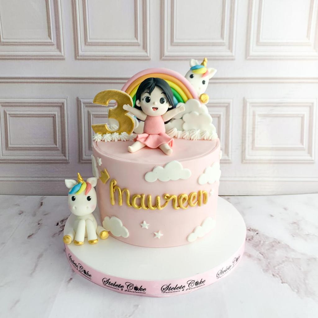 

Kue Ulang Tahun/Birthday Cake/Kue Ultah Tema Unicorn/Kue Birthday jakarta/Unicorn