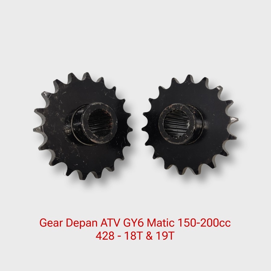 Gear Depan 428 - 18T & 19T ATV Matic 150 & 200