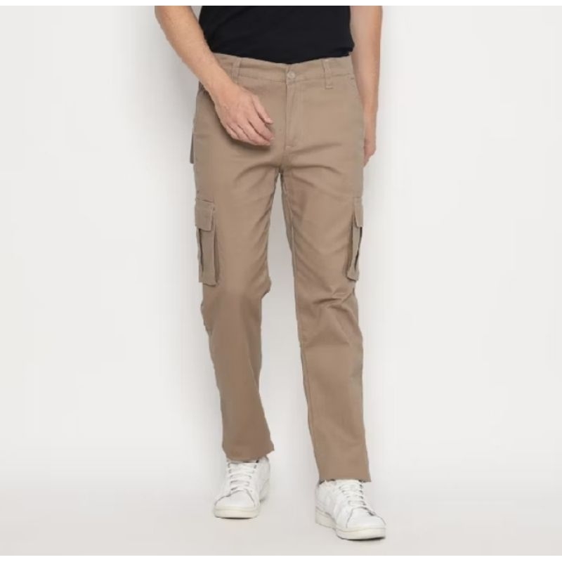 Celana cargo panjang pria chino