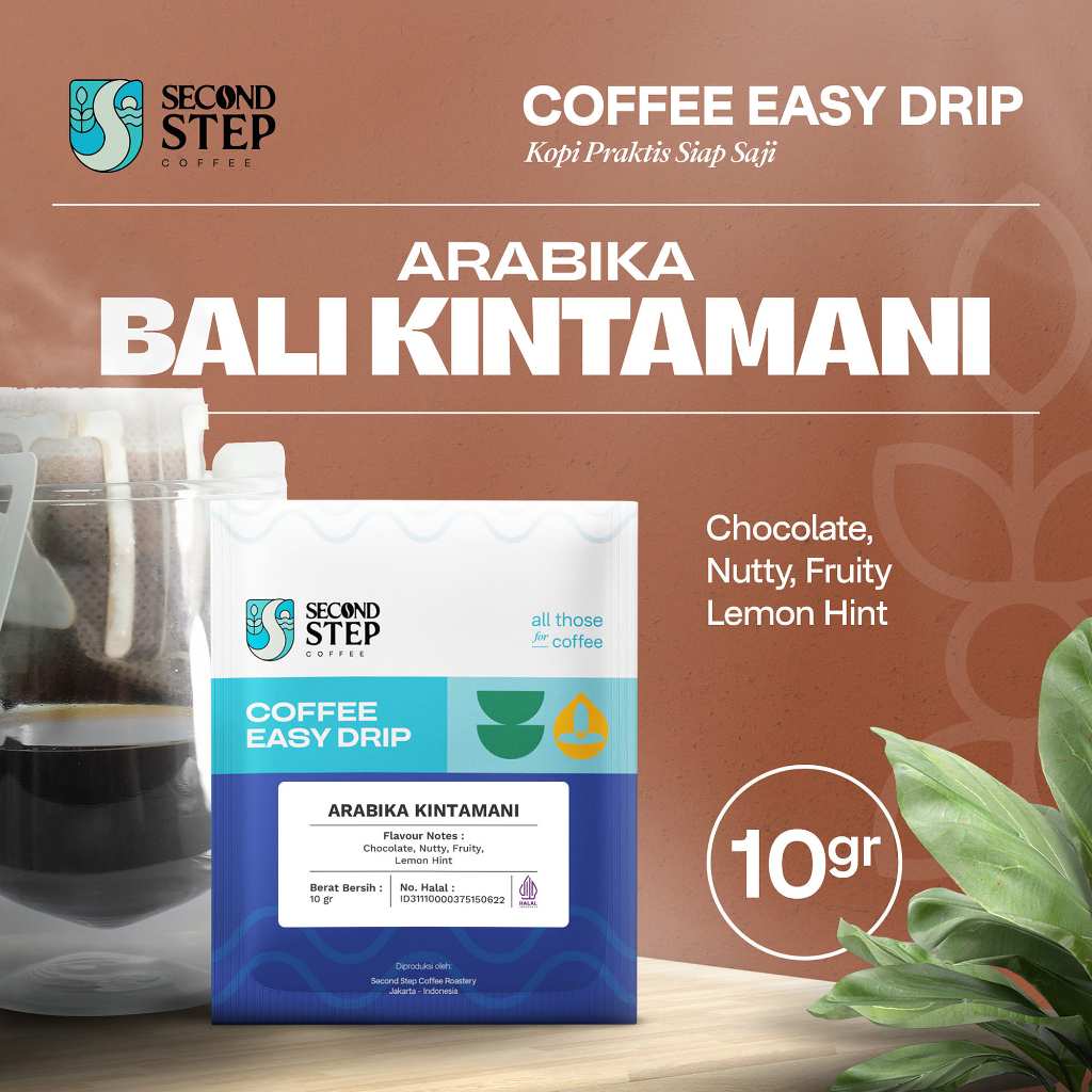 

Drip Bag Coffee Arabica Bali Kintamani Kopi Arabika Murni Siap Seduh