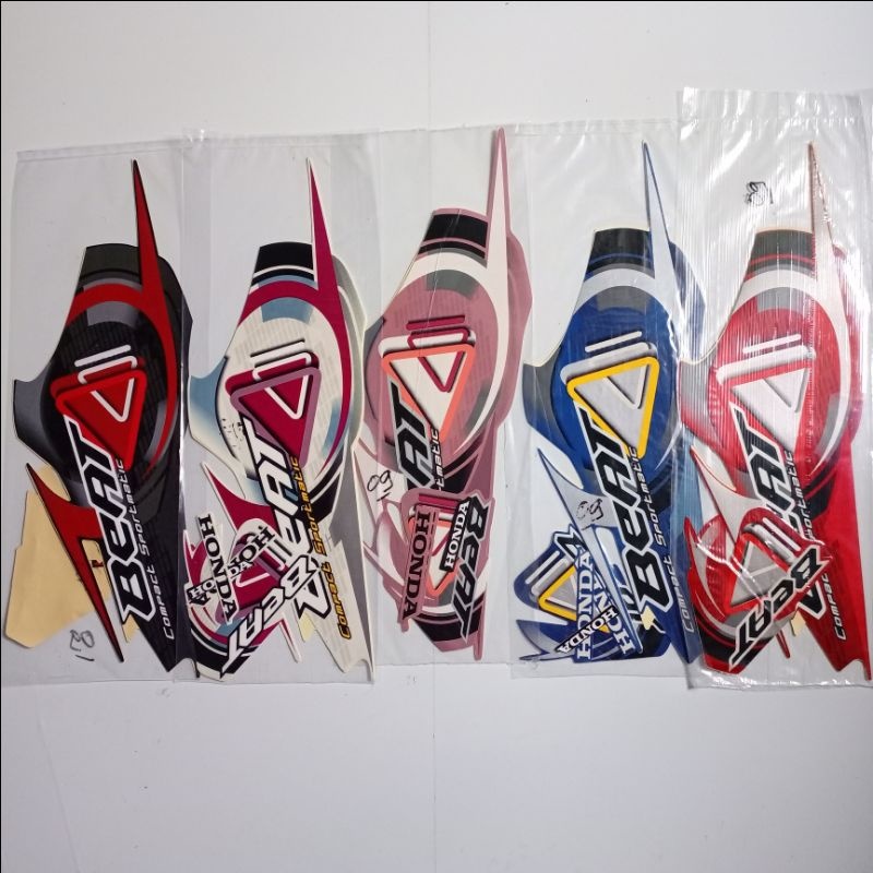 Stiker Striping Sticker Motor Honda Beat Karbu 2009 List Les Body Motor Honda Beat Karbu 2009 Promo