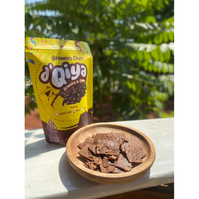 

BROWNIES Chips d’Qiya netto 60 gram