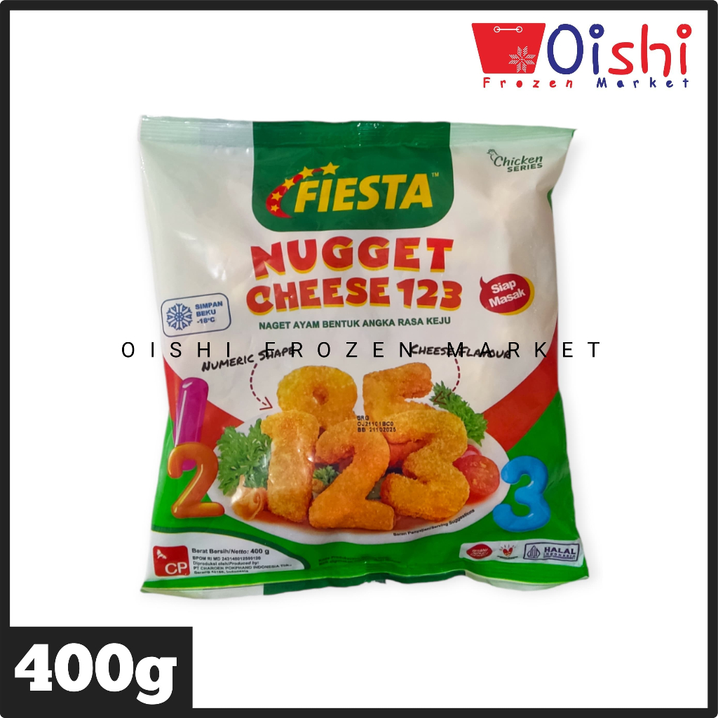 

Fiesta Nugget Cheese 123 400g