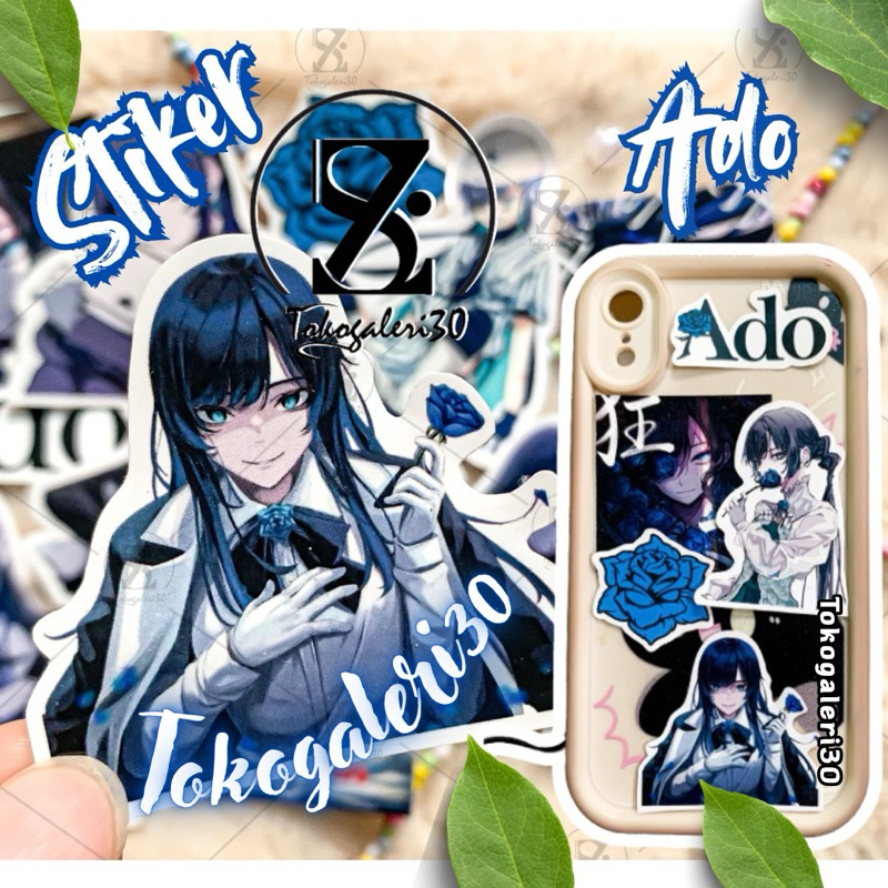 

STIKER ADO PREMIUM ADO VIRTUAL SINGER STIKER MURAH ANTI AIR WATERPROOF SUDAH CUTTING [23PCS]