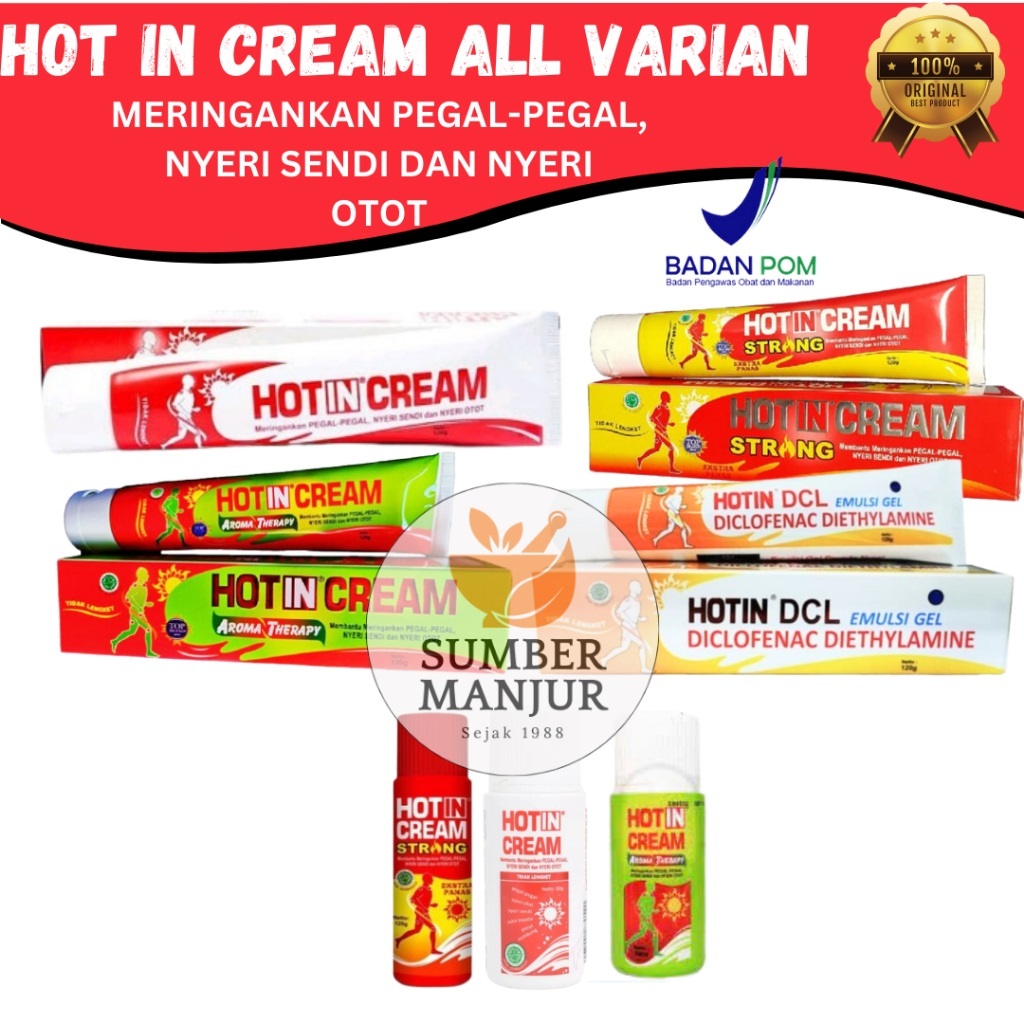 HOT IN CREAM BOTOL 60ML HOT IN DCL