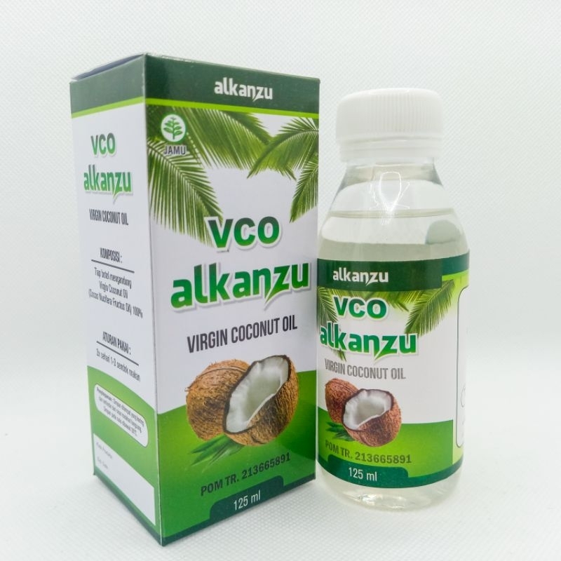 

VCO ALKANZU Virgin Coconut Oil 125ml / Minyak Kelapa Asli 100%