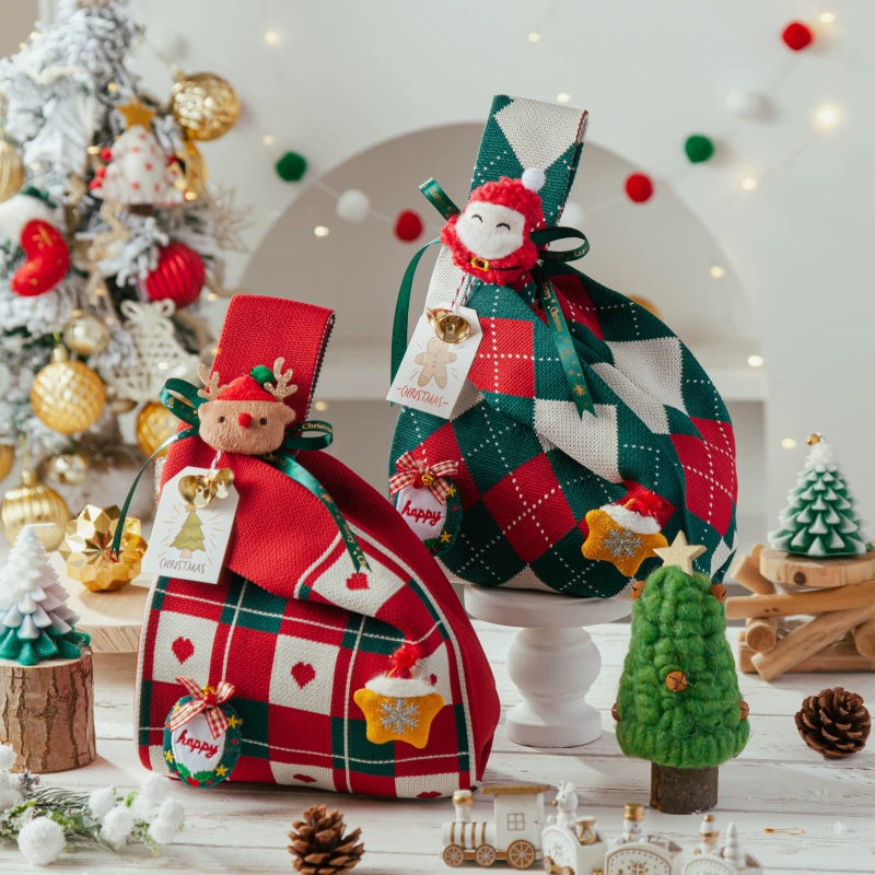 

Handbag rajut Tas Hampers Natal Tas Natal Christmas Bag New 2024