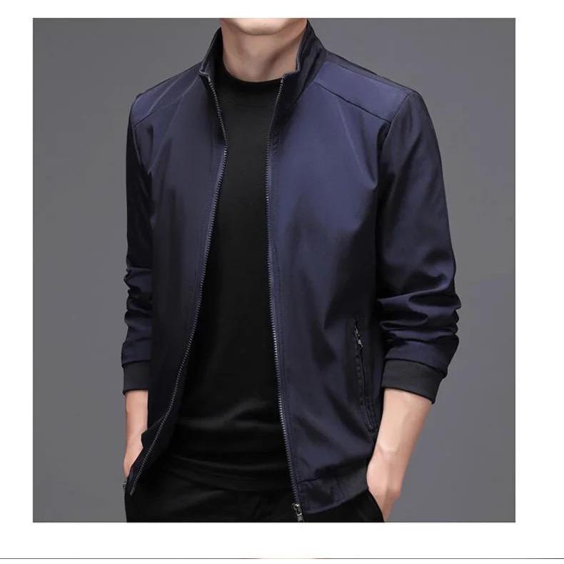 jaket casual pria wanita berkerah
