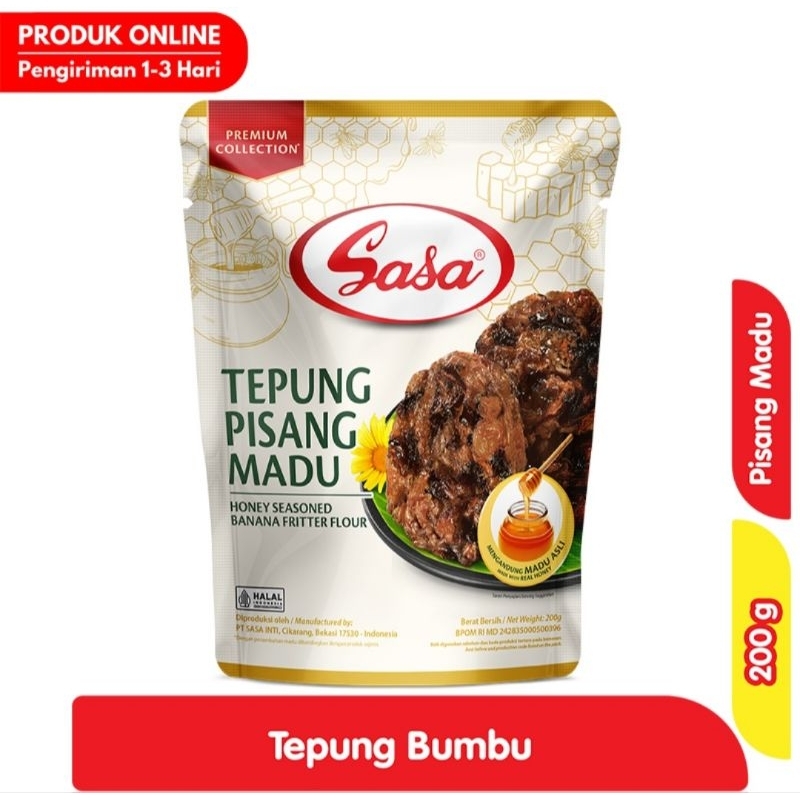 

Sasa Tepung Premium Pisang Madu 200 g