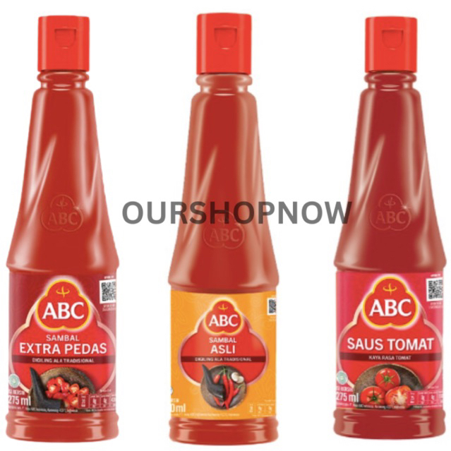 

Saos Sambal ABC Extra Pedas 270 ml OURSHOPNOW