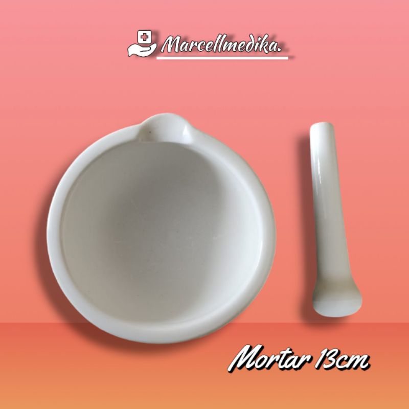 MORTAR 13cm / LUMPANG 13cm / ALAT PENUMBUK OBAT 13 cm