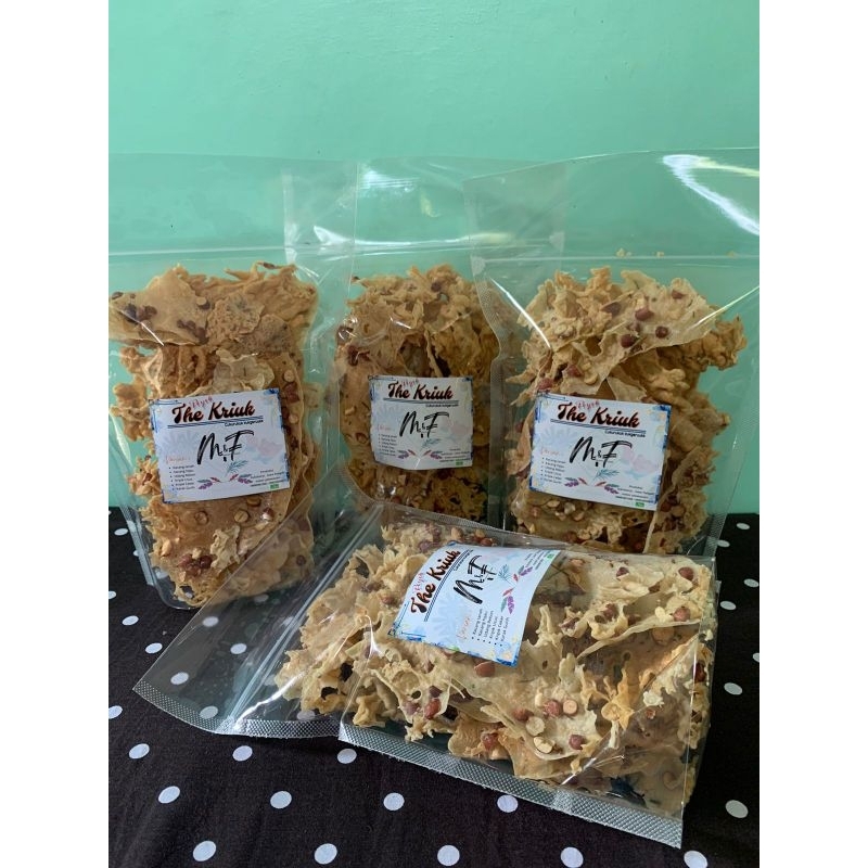 

Peyek | Peyek Kacang | 3L | 5L | 10L | uk plastik klip | Peyek The Kriuk M&F