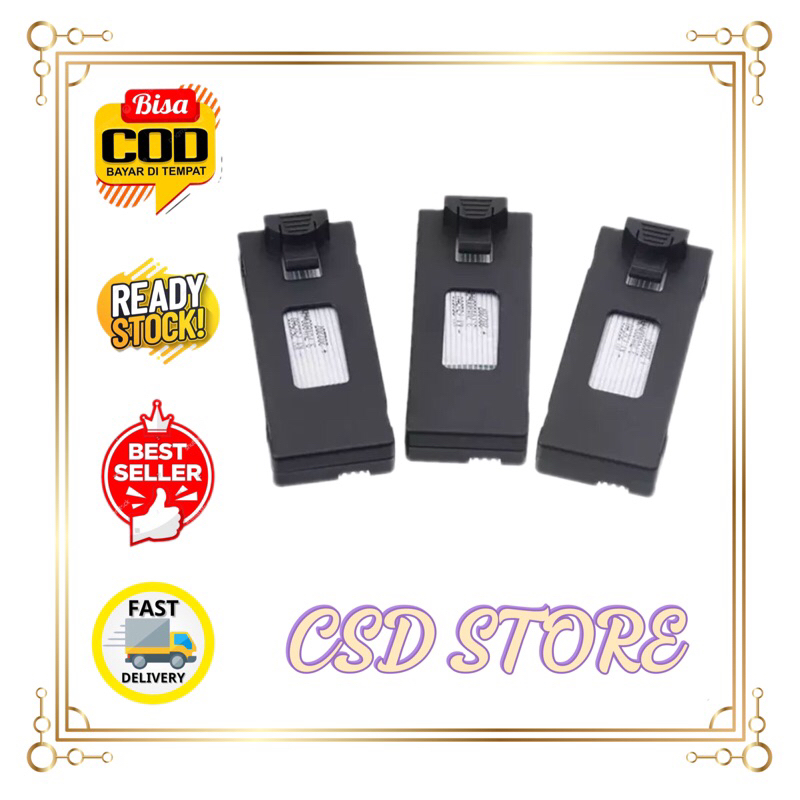 Baterai Drone S1S S8S KS11 K11 MAX XT105 E99 X9 MINI MAX