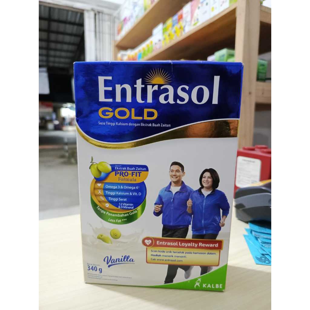 

ENTRASOL GOLD VANILA 340GR