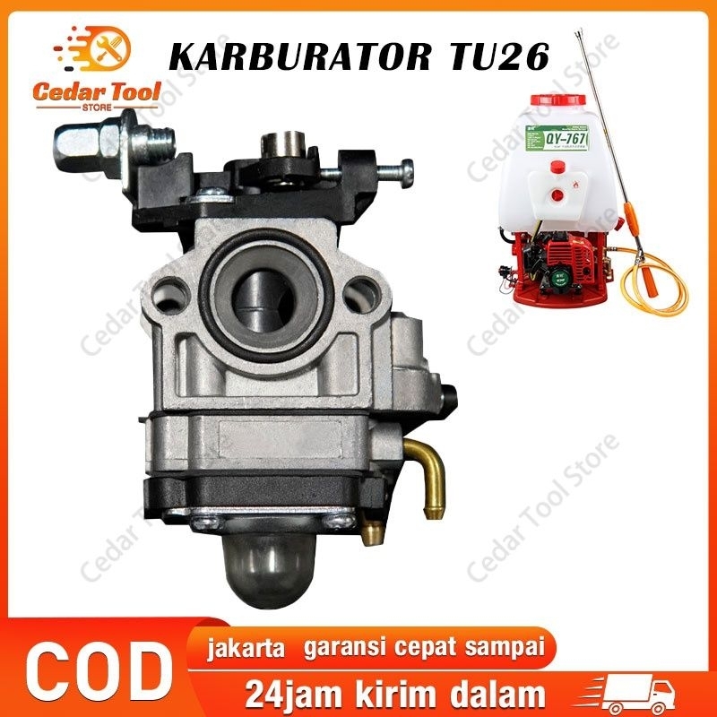 Tu26 karburator mesin semprot hama tu26 / karburator sprayer tu26