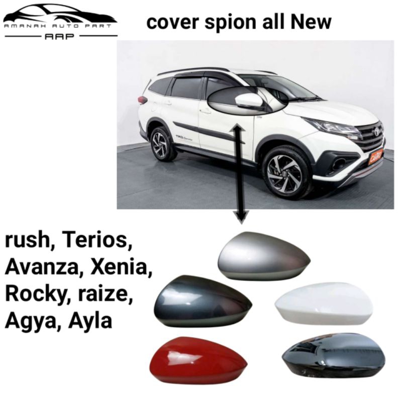 cover spion all New Rush Terios Avanza Xenia cover tutup spion Rush