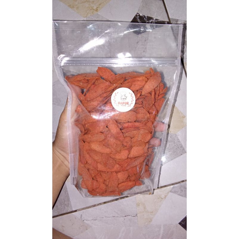 

sosis goreng asin manis non daun jeruk & extra daun jeruk 250 gram / seperapat