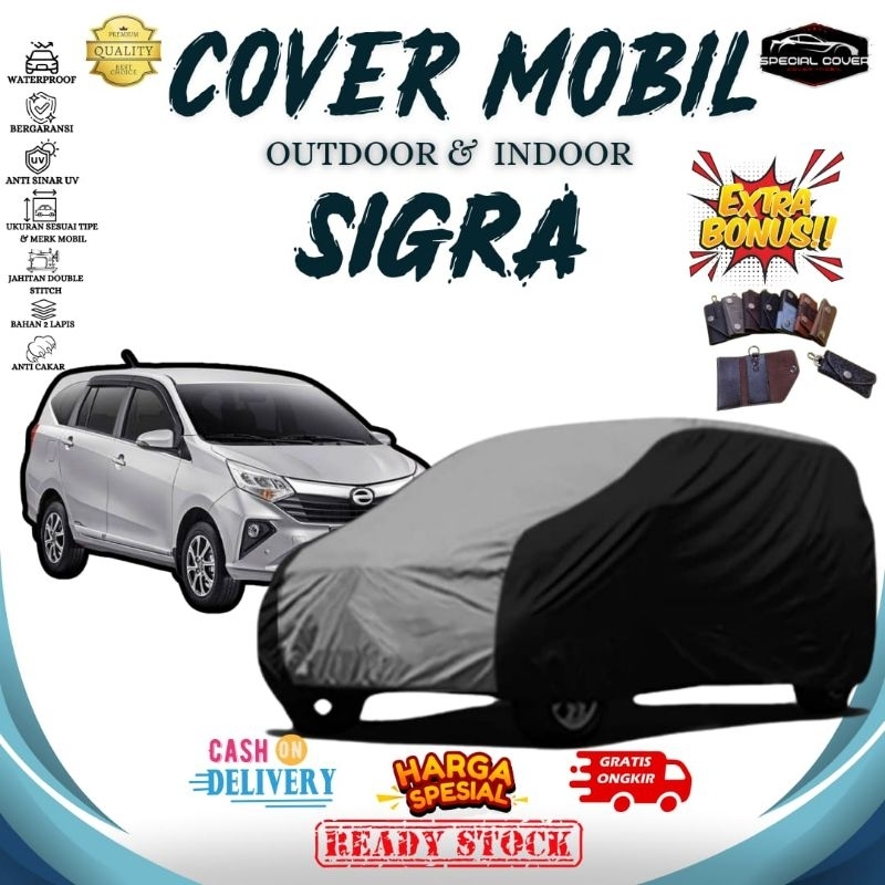 Selimut cover mobil Sigra/ Sarungan Mobil Daihatsu Sigra
