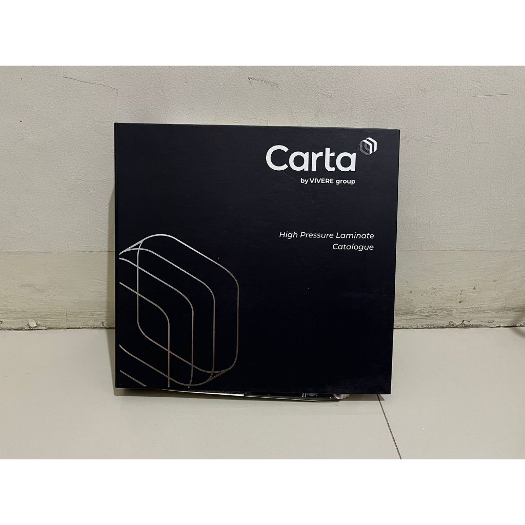 Katalog sample Carta 2024 HPL - buku katalog HPL carta tahun 2024