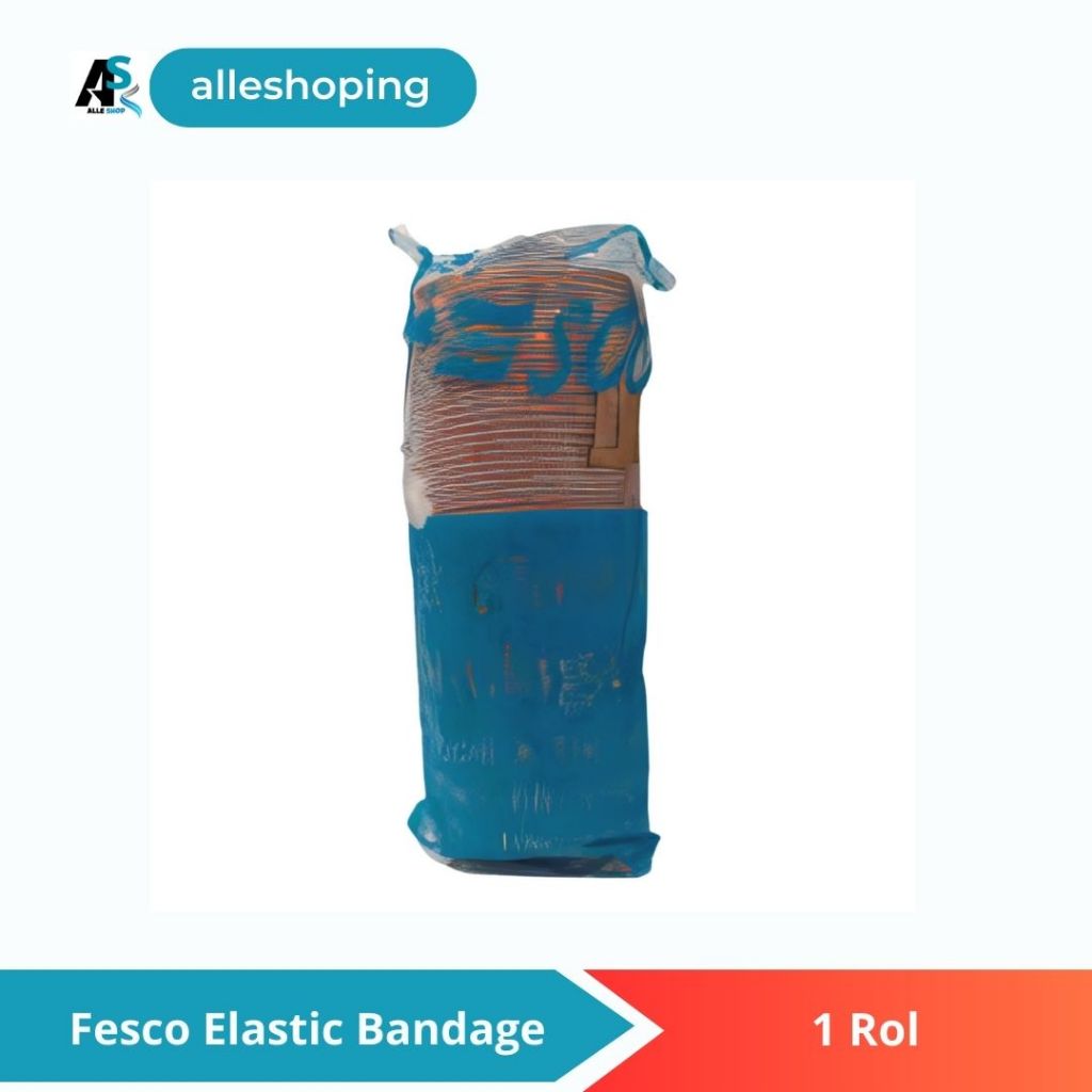 Fesco Perban Elastis 3inci /7.5cmx4.5m/Perban Patah Tulang / keseleo 3 inch