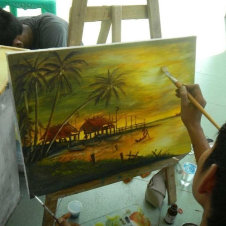 

Banyak Diminati Kanvas Lukis Ukuran 4cmx6cm Cat Acrylic Kuas dan Palet Paket Lengkap