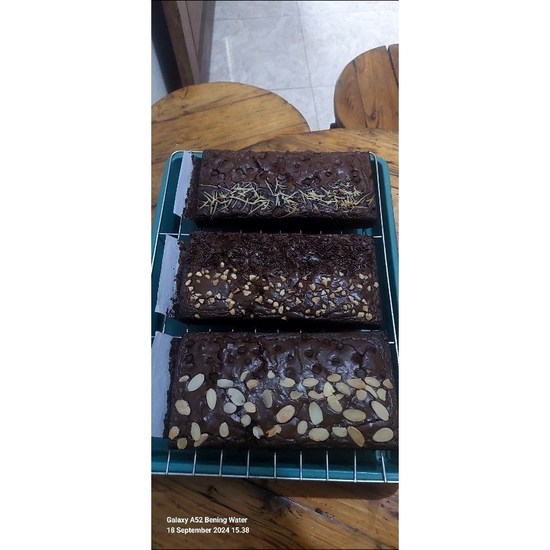 

Fudgybrownies/Browniespanggang /Brownies coklat