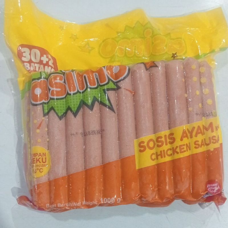 

SOSIS AYAM ASIMO 1KG